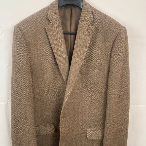 Ralph Lauren herringbone wool Sport Jacket - Picture 2 of 9